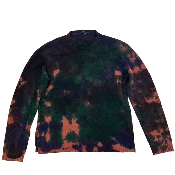 In bed with You tie dye crewneck grunge goblincore abstract...